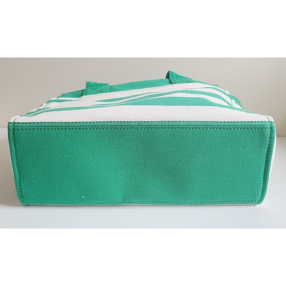 Kate Spade Jett Canvas LARGE Tote in Green Bean Multi #KB695 NWT - Picture 3 of 16